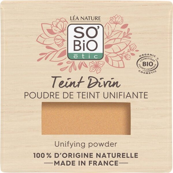 LÉA NATURE SO BiO étic Teint Divin Ebnender Puder - 25 Beige doré