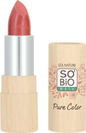 LÉA NATURE SO BiO étic Pure Color Lippenstift Seidenmatt - 10 Corail lumière