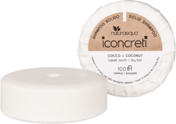 naturaequa iconcreti Festes Shampoo Kokos - 80 g