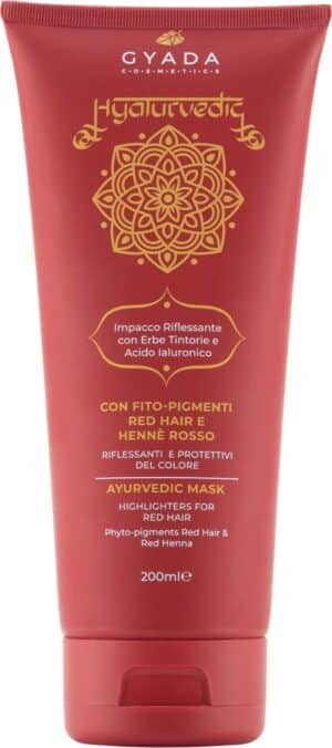 GYADA Cosmetics Hyalurvedic Farbglanz-Haarpackung Red Hair - 200 ml