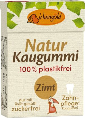 Birkengold Natur Kaugummi - Zimt