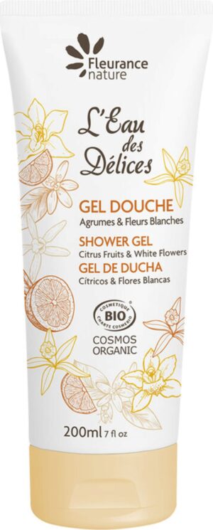 Fleurance nature L'Eau des Délices Shower Gel Citrus Fruits & White Flowers - 200 ml