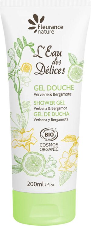 Fleurance nature L'Eau des Délices Shower Gel Verbena & Bergamot - 200 ml