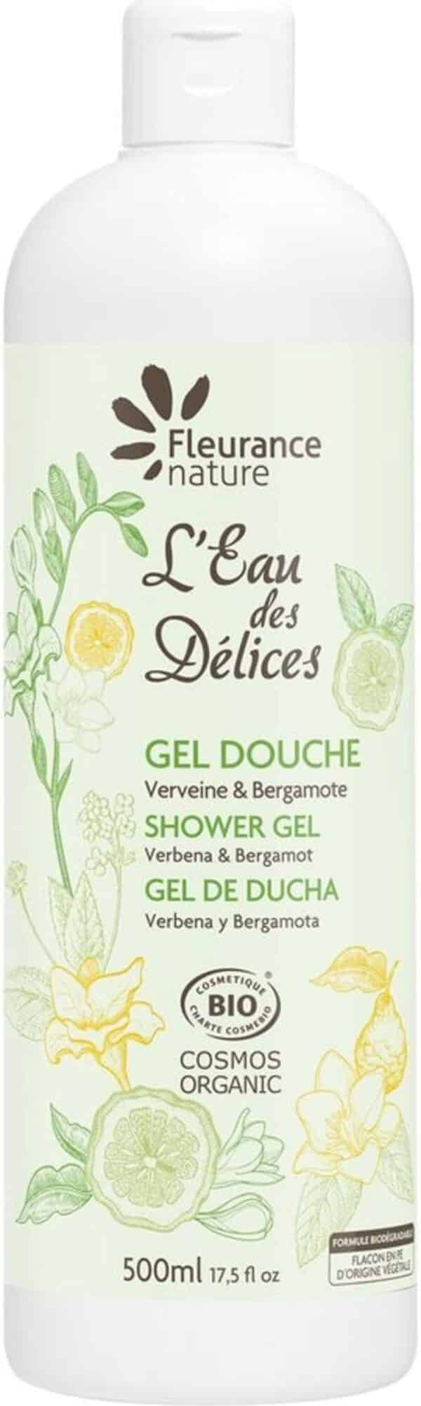 Fleurance nature L'Eau des Délices Shower Gel Verbena & Bergamot - 500 ml