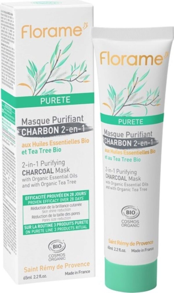 Florame Pureté 2in1 Klärende Maske - 65 ml