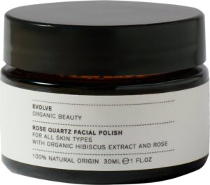 Evolve Organic Beauty Rose Quartz Facial Polish - 60 ml