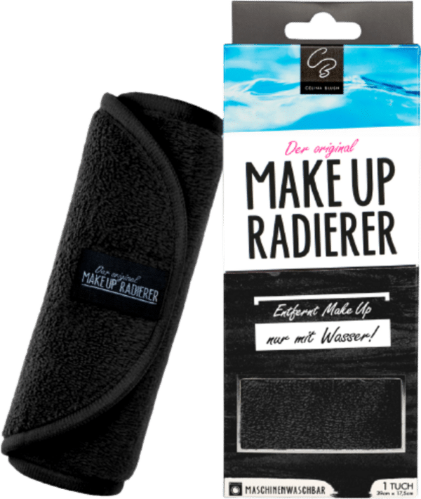 MAKEUP RADIERER Original Tuch - Schwarz Eco-Edition