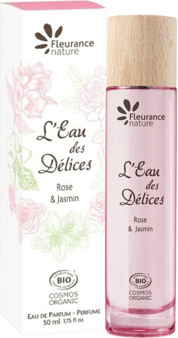 Fleurance nature L'Eau des Délices Parfum Rose & Jasmin - 50 ml