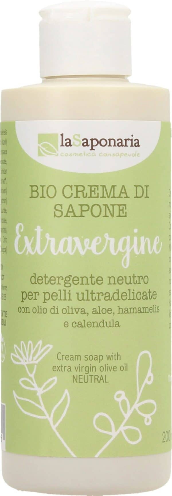 La Saponaria Olivenöl Cremeseife - 200 ml