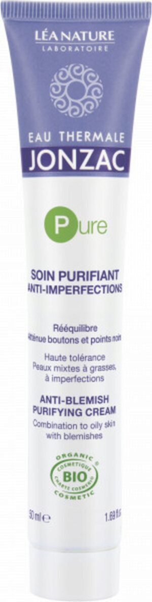 Eau Thermale JONZAC Pure Anti-Blemish Purifying Cream - 50 ml