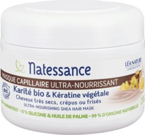 Natessance Ultra-nährende Haarmaske Sheabutter & Keratin - 200 ml