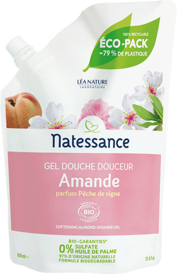 Natessance Duschgel Süßmandel - 650 ml