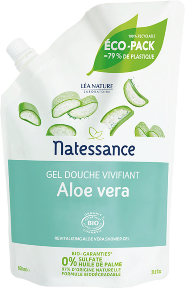 Natessance Duschgel Aloe Vera - 650 ml