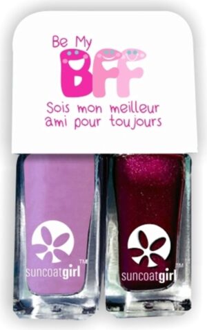 Suncoatgirl BFF Duo Nail Polish Set Besties - 1 Set