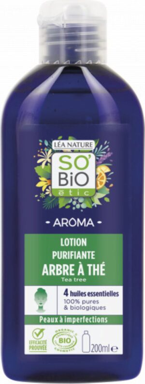 LÉA NATURE SO BiO étic Aroma Klärendes Gesichtswasser Teebaum - 200 ml