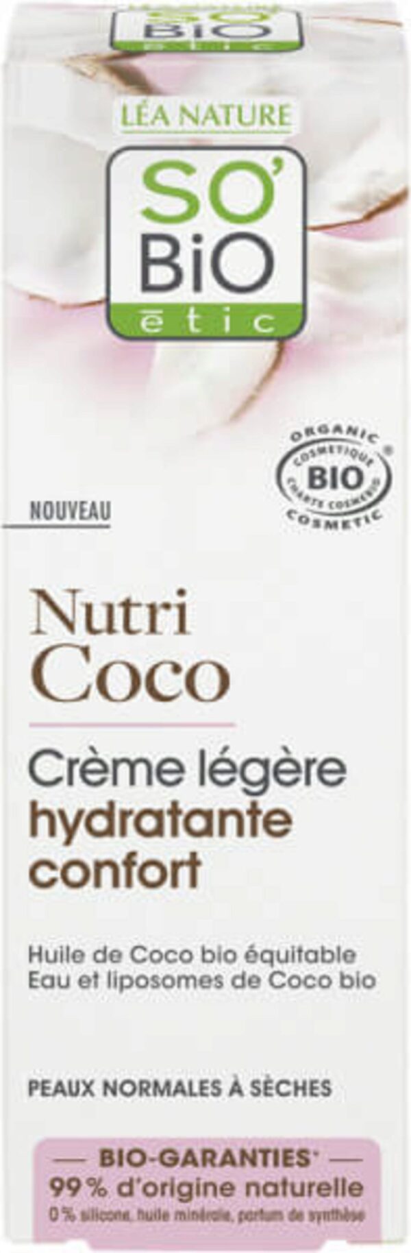 LÉA NATURE SO BiO étic Nutri Coco Leichte Pflegecreme - 50 ml