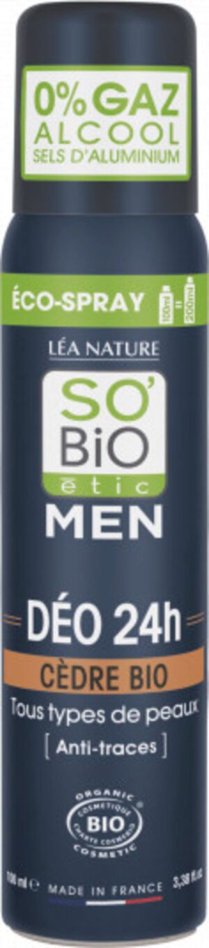 LÉA NATURE SO BiO étic MEN Deo Spray Zeder - 100 ml