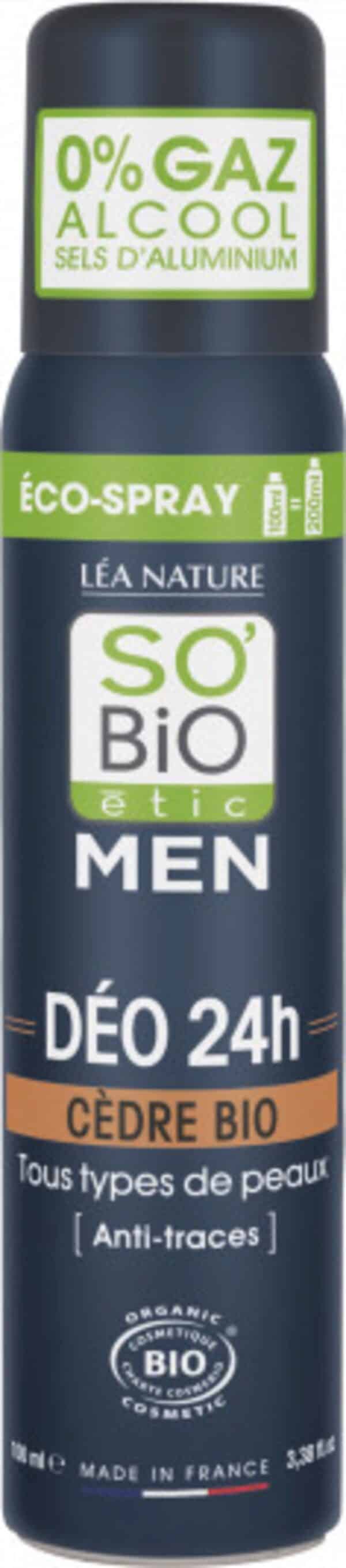 LÉA NATURE SO BiO étic MEN Deo Spray Zeder - 100 ml