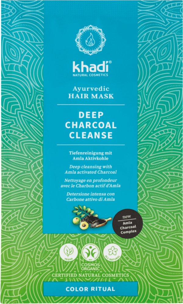 Khadi® Ayurvedic Hair Mask Deep Charcoal Cleanse - 50 g