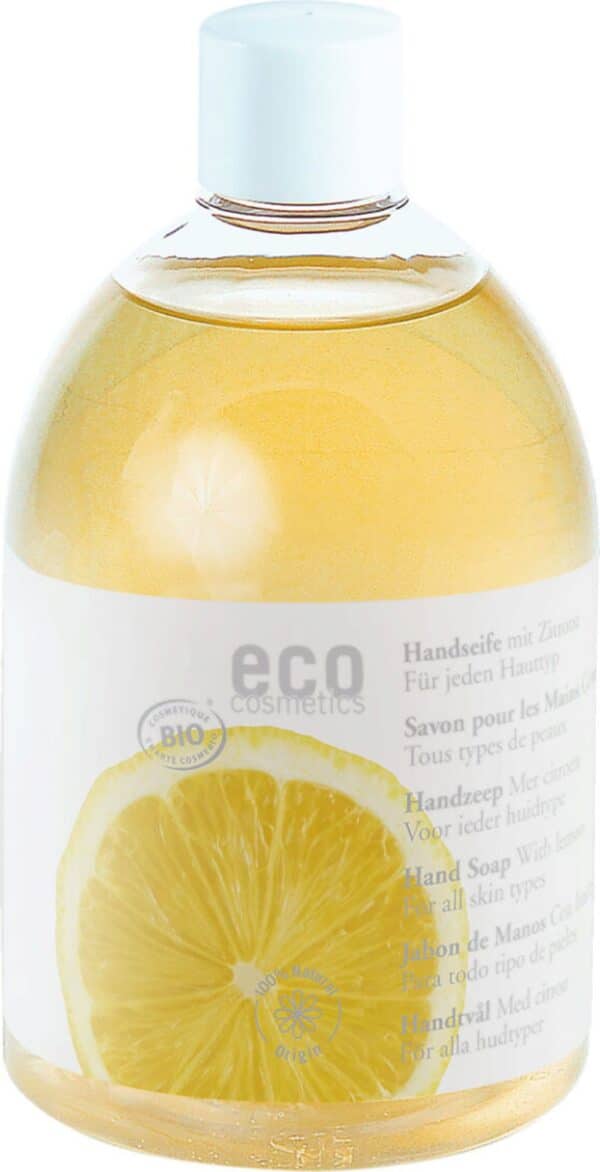 eco cosmetics Handseife Zitrone - Refill 500 ml