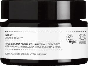 Evolve Organic Beauty Rose Quartz Facial Polish - 30 ml