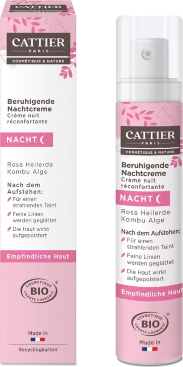 CATTIER Paris Beruhigende Nachtcreme - 50 ml