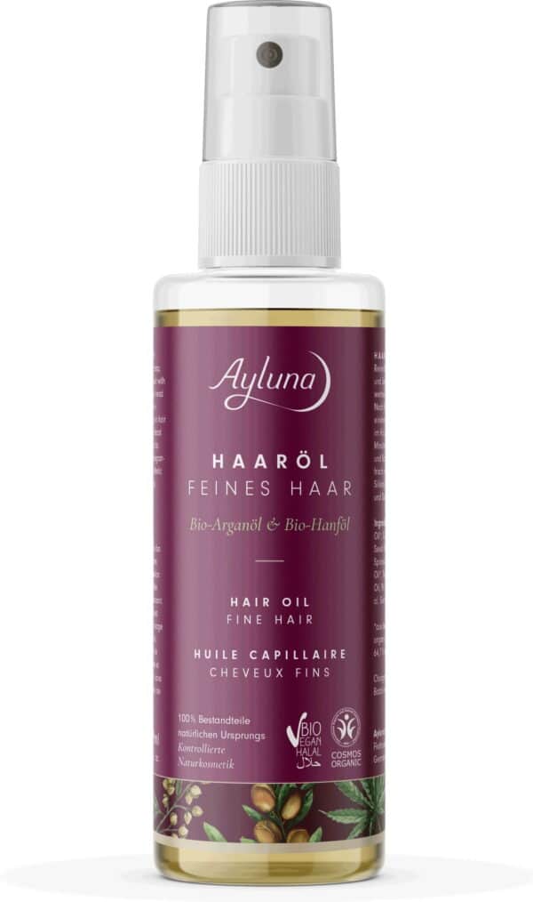 Ayluna Haaröl Bio-Arganöl & Bio-Hanföl - 100 ml