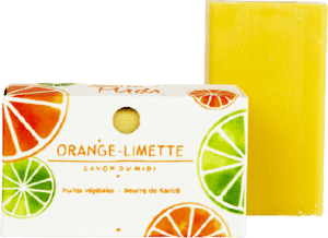 Savon du Midi Karitéseife Orange-Limette - 100 g