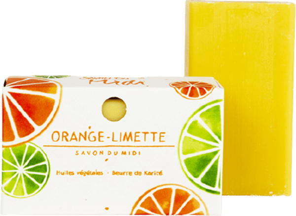 Savon du Midi Karitéseife Orange-Limette - 100 g