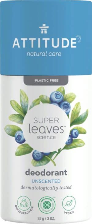 ATTITUDE Super Leaves Deodorant Fragrance Free - 85 g