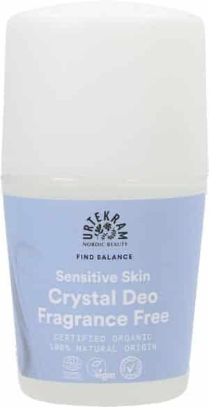 URTEKRAM Fragrance Free Crystal Deo - 50 ml