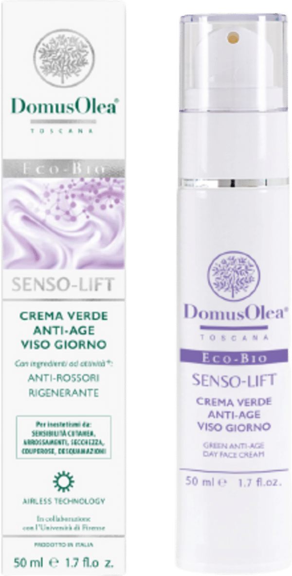 Domus Olea Toscana Senso Lift Grüne Anti-Aging Tagespflege - 50 ml