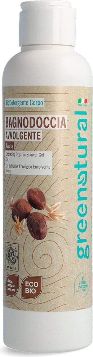 greenatural Duschgel Hafer & Sheabutter - 250 ml