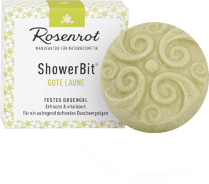 Rosenrot ShowerBit® Duschgel Gute Laune - 60 g