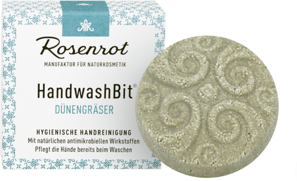 Rosenrot HandwashBit® Handreinigung Dünengräser - 60 g