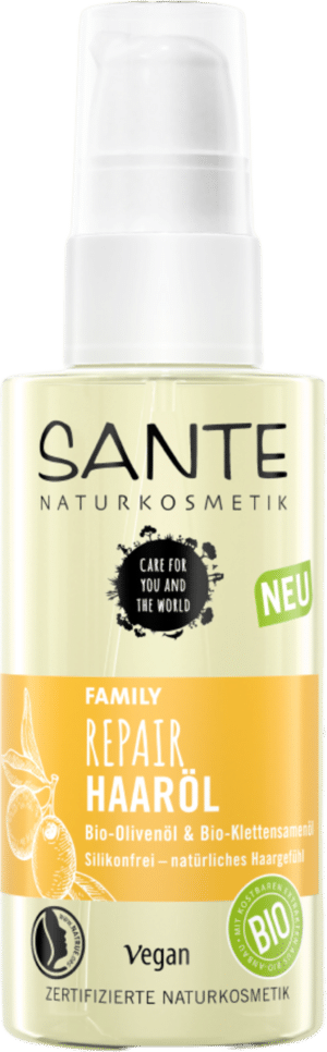 SANTE Family Repair Haaröl Bio-Olivenöl & Bio-Klettensamenöl - 75 ml