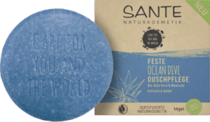 SANTE Feste Ocean Dive Duschpflege Bio-Aloe & Meersalz - 80 g