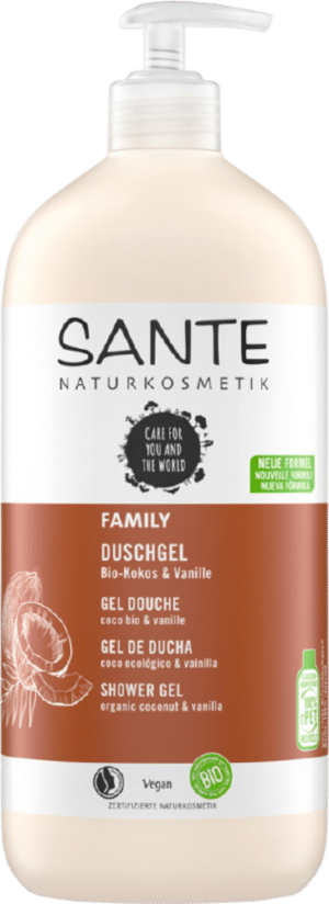 SANTE Family Duschgel Bio-Kokos & Vanille - 950 ml