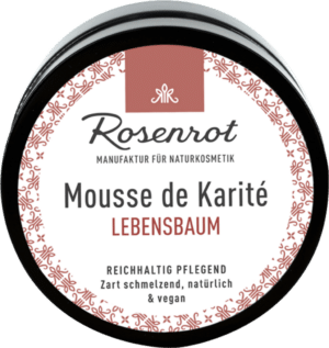 Rosenrot Mousse de Karité Lebensbaum - 100 ml