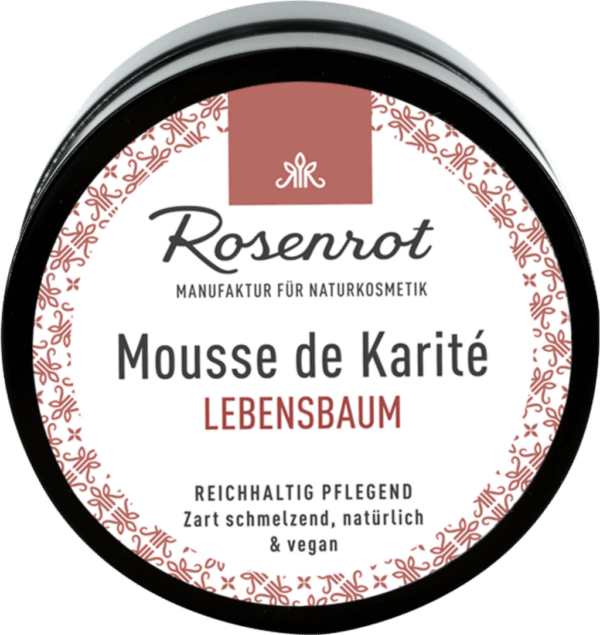 Rosenrot Mousse de Karité Lebensbaum - 100 ml