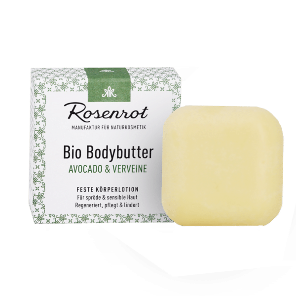 Rosenrot Bio-Bodybutter Avocado & Verveine - 70 g