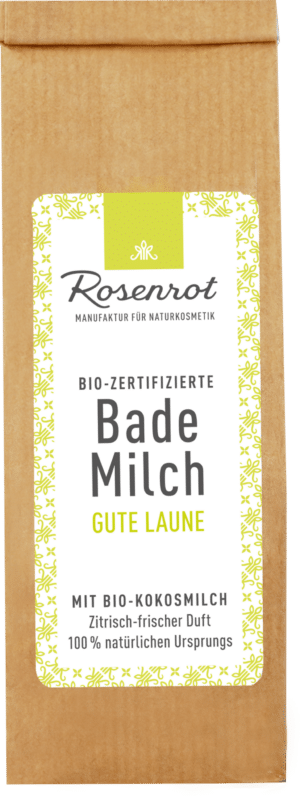 Rosenrot Bademilch Gute Laune - 150 g