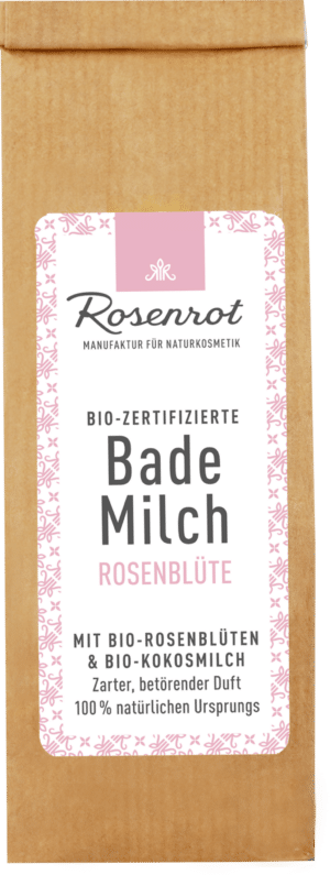 Rosenrot Bademilch Rosenblüte - 150 g