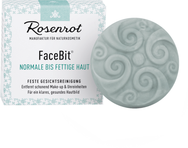 Rosenrot FaceBit® Gesichtsreiniger Blau - 50 g