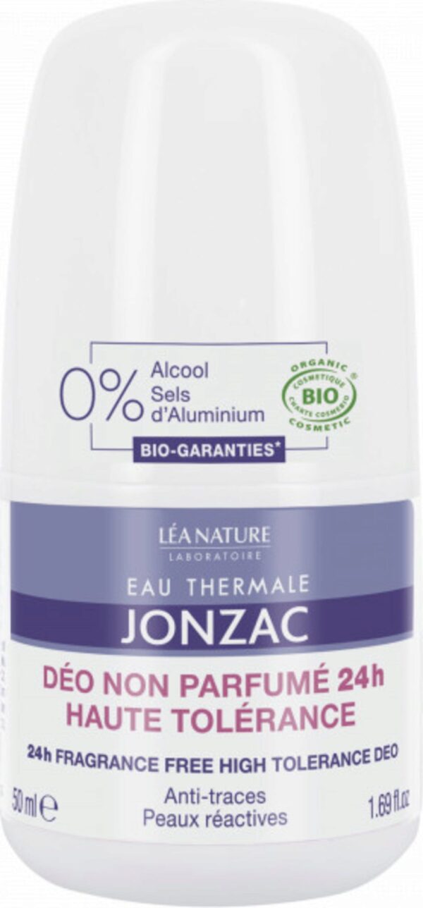 Eau Thermale JONZAC Fragrance Free High Tolerance Deo - 50 ml