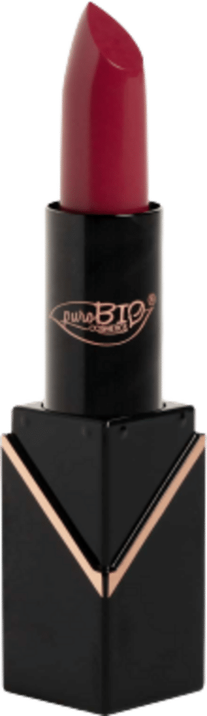 puroBIO cosmetics Lipstick semi-matte - 102 Dunkles Pink