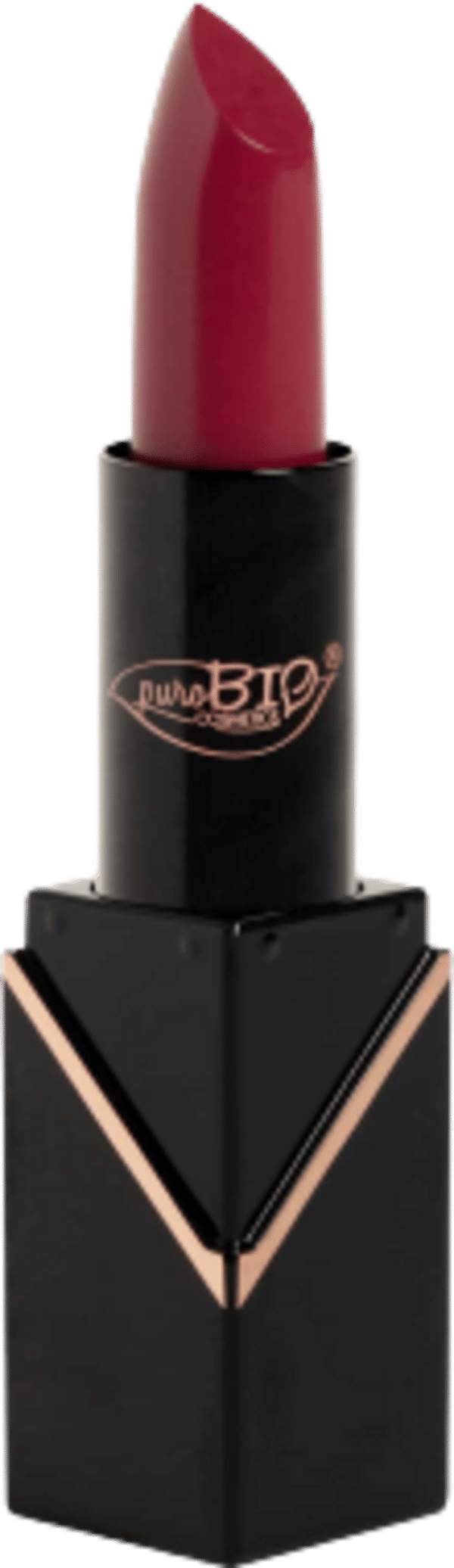 puroBIO cosmetics Lipstick semi-matte - 102 Dunkles Pink