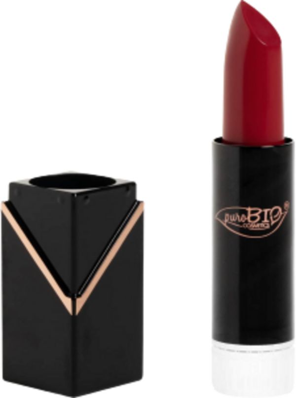 puroBIO cosmetics Lipstick semi-matte REFILL - 103 Erdbeerrot