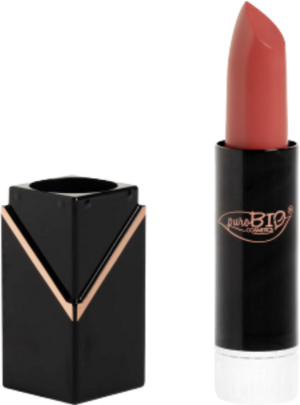 puroBIO cosmetics Lipstick semi-matte REFILL - 104 Pfirsichrosa