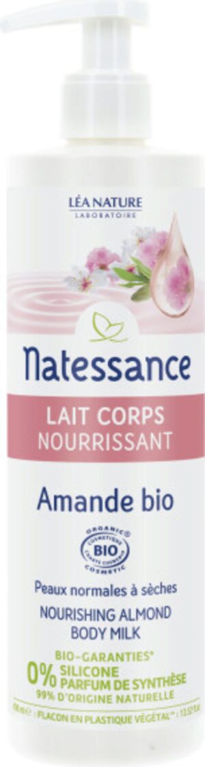 Natessance Körpermilch Mandel - 400 ml